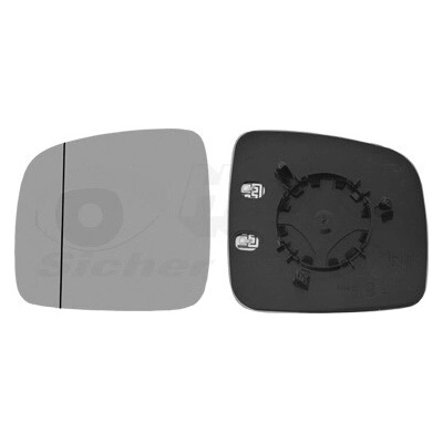Sklo pro zpětné zrcátko VAN WEZEL 5896837