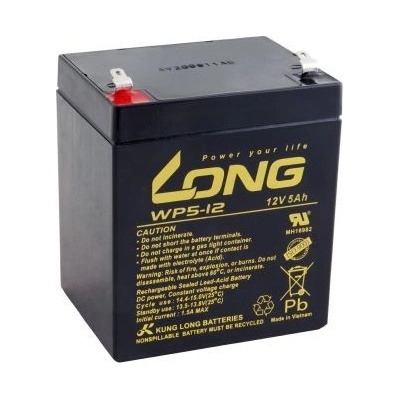Long 12V 5Ah PBLO-12V005-F1A-1