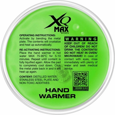 XQMax Darts Ruučný ohrievač Handwarmer - Green
