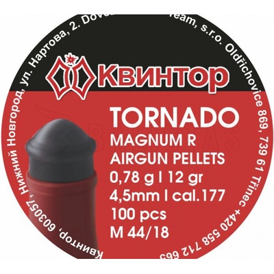 Diabolky Kvintor Tornado Magnum R 4,5 mm 100 ks