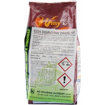 Winy Disiričitan draselný E224 pyrosulfitom draselný pre potraviny konzervant 100 g