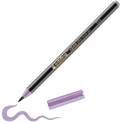 Edding 1340 glitter fialová