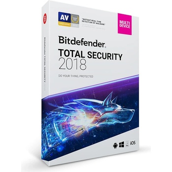 Bitdefender Total Security Multi-Device 2018 5 lic. 1 rok (CL11911005-EN)