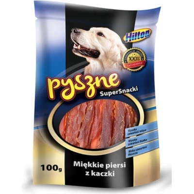 HILTON Soft Duck Breasts pochoutka pro psy 100 g