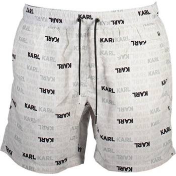 KARL LAGERFELD Мъжки бански karl lagerfeld, s, Бял (kl21mbm06_bianco_white)