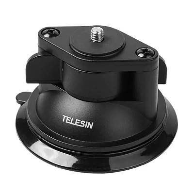 Комплект магнитна основа и основа с вендуза TELESIN за Insta360 GO 3 (MAG-003)