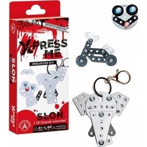 McQ by Alexander McQueen X-press Me keychain DIY elephant ALEX