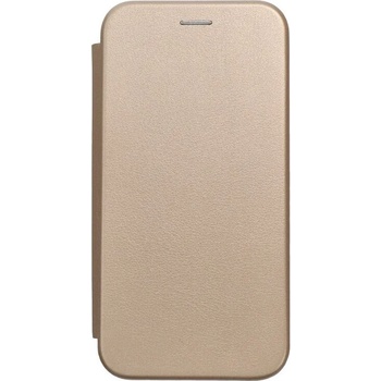 Forcell Кожен Калъф за iPhone 15 Plus, FORCELL Elegance Book Case, Златист (5903396215865)