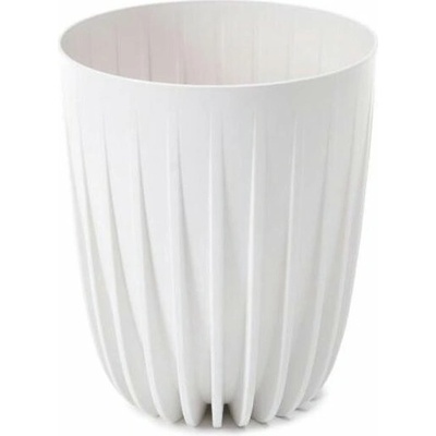 Lamela Kvetináč MIRA 30 cm, biely