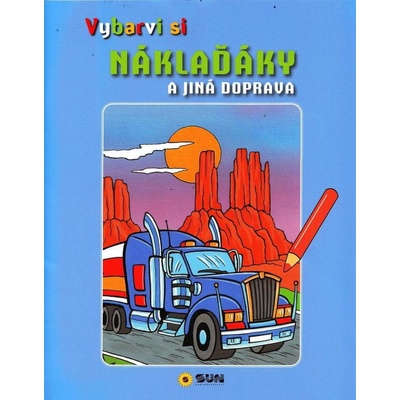 Vybarvi si Náklaďáky a jiná doprava