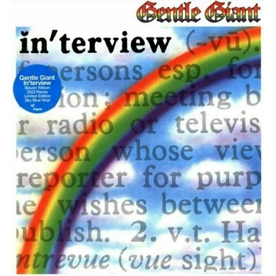 Gentle Giant - In'terview 2023 Steven Wilson Remix Blue LP