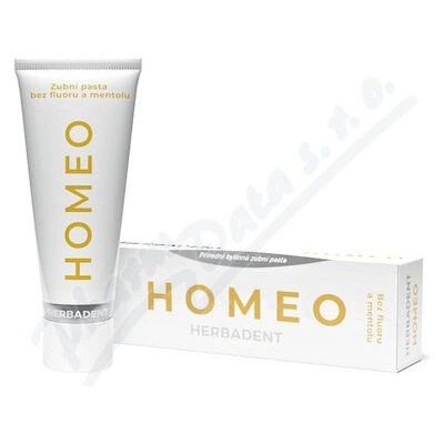 Herbadent HOMEO bez fluoru ment 75 g