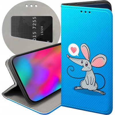 Hello Case Flipové Huawei MAGIC 5 LITE / HONOR X40 / X9A s potlačou KABURA modré zvieratá Tom a Jerry