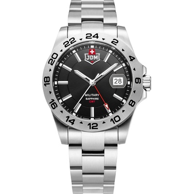 JDM Мъжки часовник JDM Military Sapphire Delta 24 GMT JDM-WG018-02 (JDM-WG018-02)