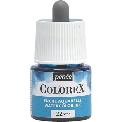 Pébéo Colorex Рисуване с мастило Cyan 45 ml 1 бр (417022)