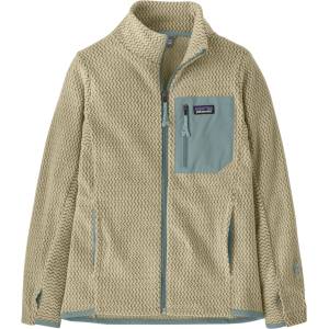 Patagonia Детско поларено яке Patagonia Kid's R1 Air Full-Zip Jacket Fleece jacket - Weathered Stone - размер M (703-5296-0713)