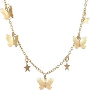 HARAHU Колие st-35485 - Златен kp35485