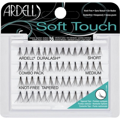 Ardell SOFT Touch Trsy COMBO pack short medium, long