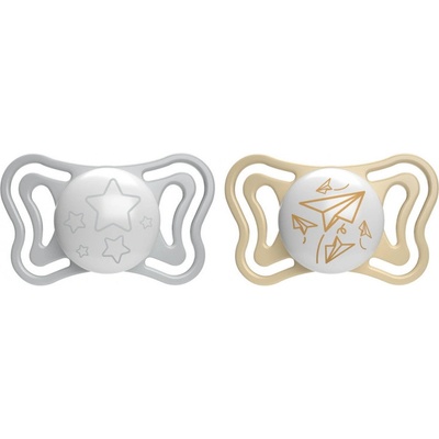 Chicco Physio Light Physio Forma night cumlík Grey/Gold 2 ks