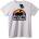 NOONEBRAND Тениска Apple Дъгов Лого - 2XL, Black