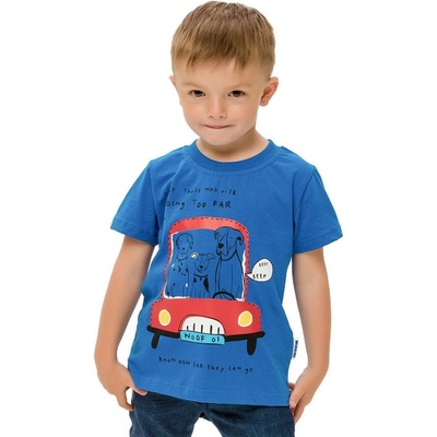 Winkiki kids Wear chlapecké tričko Travel modrá