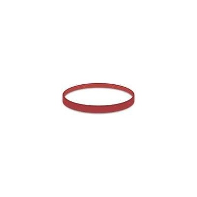 Gumička silná červená 3mm priemer 5cm [1 kg]