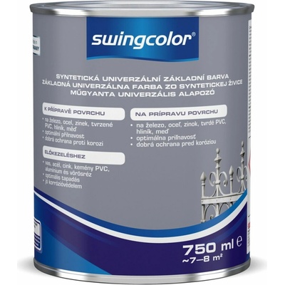 Swingcolor základná univerzálna syntetická 0,75 l biela