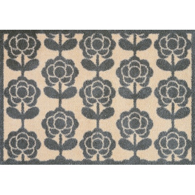 Turtle Mat Absorpční rohožka do domácnosti Pop Flowers Neutral 60 x 85 cm