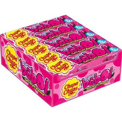 Chupa Chups Big Babol Tutti Frutti 27.6g кашон 20 бр