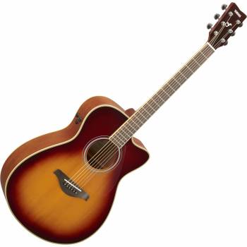 Yamaha FSC-TA Brown Sunburst Електро-акустична китара Дреднаут