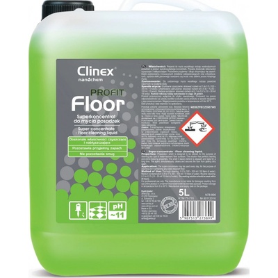 Clinex super čištění a čištění čištění čisticí podlahy clinex zisk podlaha 5 l