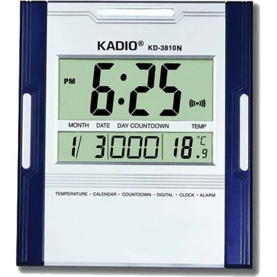 KADIO Голям настолен стенен цифров часовник kadio kd-3810n (1786)
