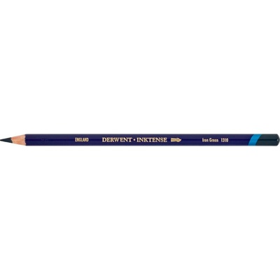 Derwent Inktense inkoustové akvarelové pastelky kusové 1 ks Iron green 1310 10461_IRO2