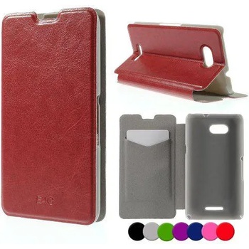 Image 1 of Sony Xperia E4g Wallet Кожен Калъф и Протектор