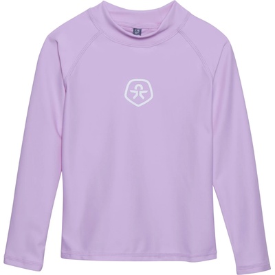 Color Kids Детска плажна тениска от ликра Color Kids Kid's T-Shirt L/S Solid Lycra - Lavender Mist - размер 98 (EU) (750-1343-0312)