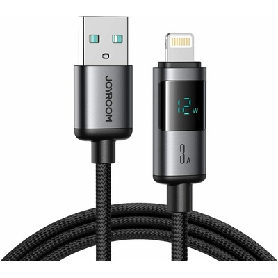Joyroom S-A16 USB-A - Apple Lightning 1,2m černý