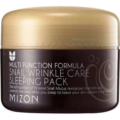 Mizon Snail Wrinkle Care Sleeping Pack - Нощна Маска против Бръчки 80ml