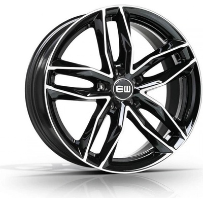 Elite Wheels EW04 MUST 7,5x17 5x100 ET35 black polished