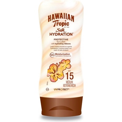 Hawaiian Tropic Silk Hydration Protective Sun Lotion SPF15 180 ml