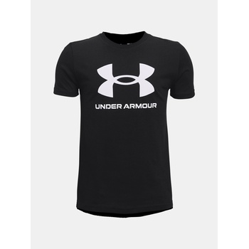 Under Armour Момчешка тениска Under Armour Sportstyle Logo SS Under Armour | Cheren | Момчешки | 128