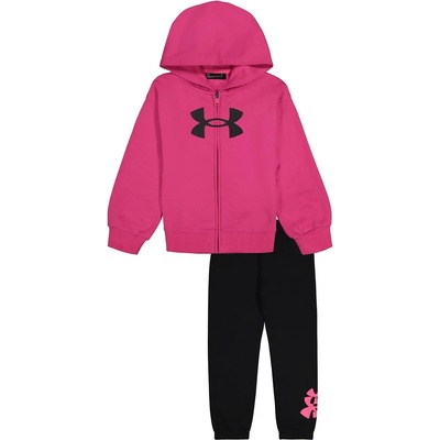 Under Armour Бебешки комплект Under Armour Big Logo Hoodie Set Baby Girls - Pink