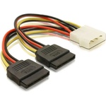 Delock SATA HDD 2x-Molex 4pin Converter 60102