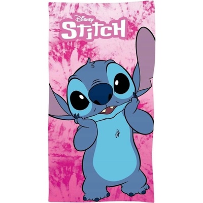 Faro Osuška Lilo and Stitch růžová 70x140 cm