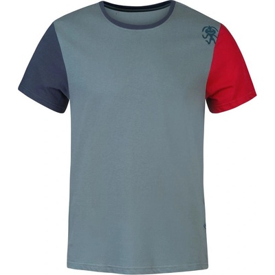 Rafiki pánské triko Granite šedá /červená