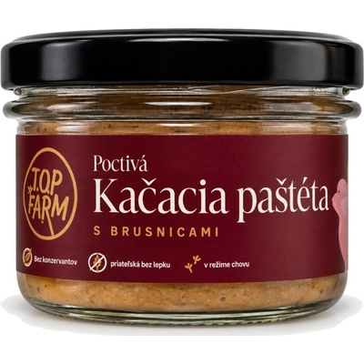Top-farm Kačacia paštéta s brusnicami 150 g