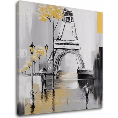 Obraz na plátne EIFFELOVA VEŽA - 40x40 cm