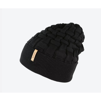 Kama dětská pletená Merino čepice B100 černá