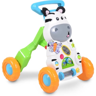 Moni Toys Играчка за прохождане 2в1 Little Zebra 83007 (3800146266646)