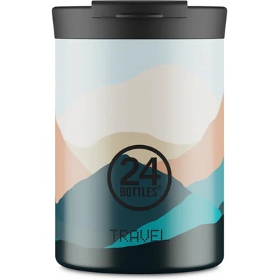 24Bottles nerezový termohrnek Travel Tumbler Mountains 350 ml