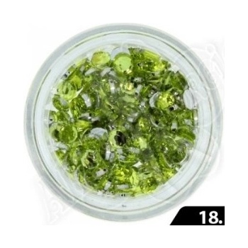 Zirkónové kamienky 3 mm 18